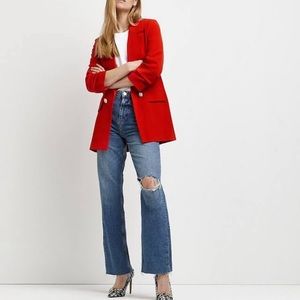 PBD INTERNATIONAL DIV Red blazer  size6